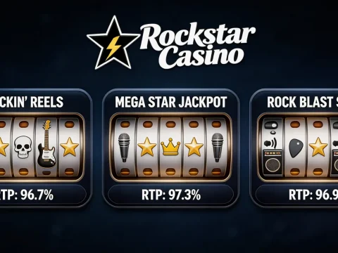 Os melhores caça-níqueis Rockstar Casino: os jogos mais populares com alto RTP